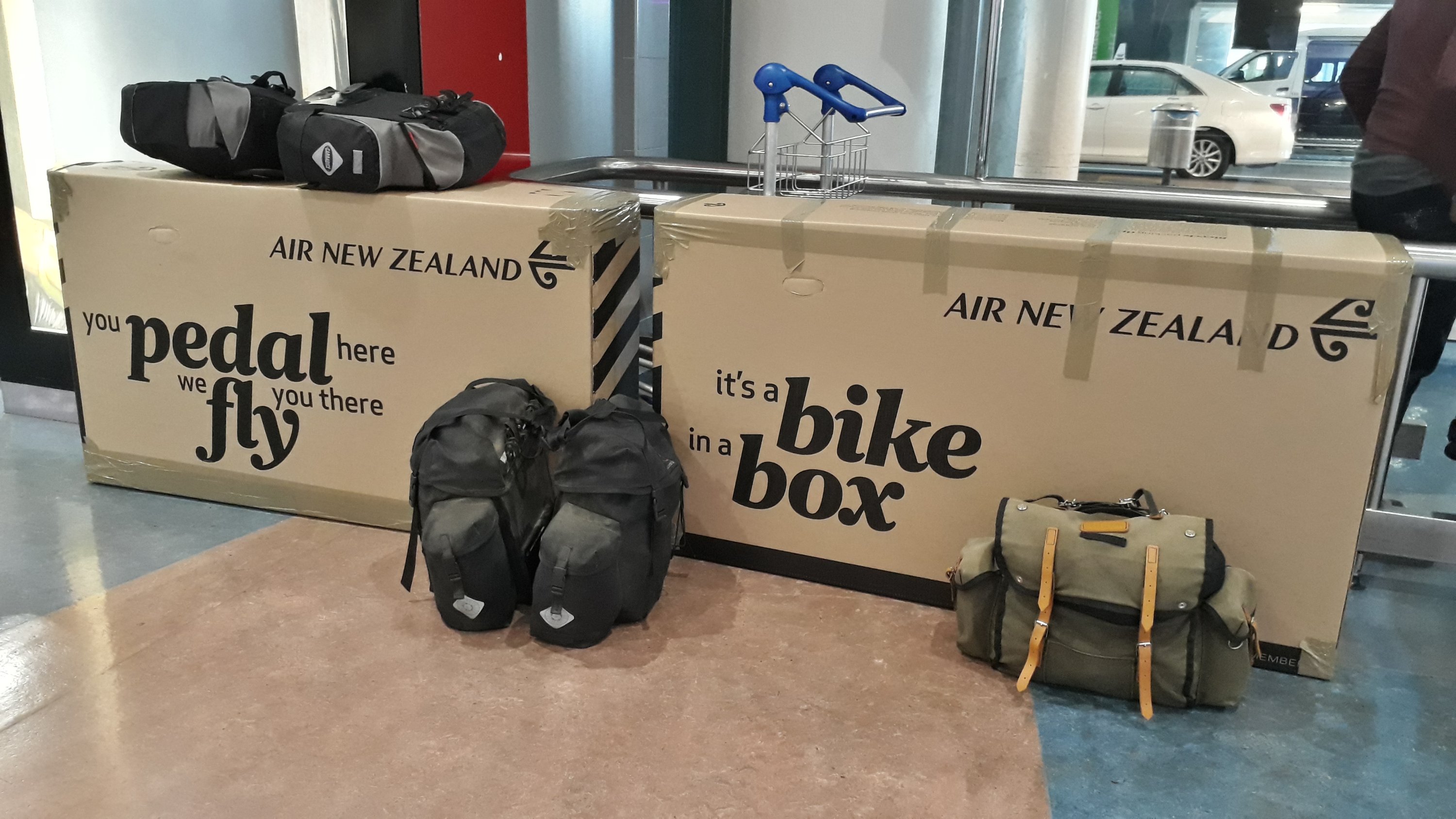 air new zealand bike box